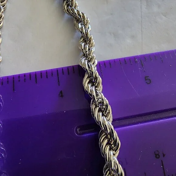 Monet Silve 8" Choker Necklace - Picture 2 of 4